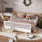 Twin Size Solid Wood Platform Bed With Guardrails,Convertible Twin Beds-1075176224