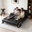 2 Seater Faux Leather Sofa Bed-1564619891