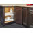 33" White Polymer Two-Tier Half-Moon Optimizer w/ Pivot Hardware for 16-1/8" Blind Corner Cabinet Openings-29100207