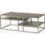 Ensemble de 3 tables basses et 2 tables de bout en bois