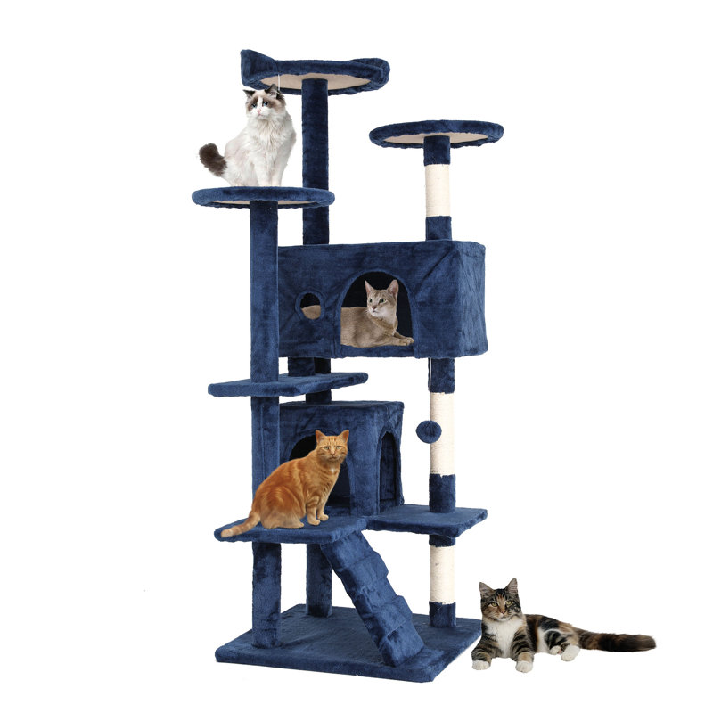 Arbre à chat 54 'Ciannah, 54.7", Marine