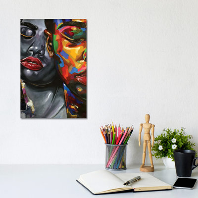 «Force in Diversity II» par Damola Ayegbayo, impression sur toile tendue