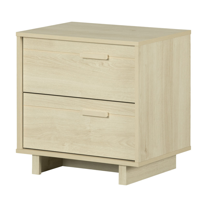 Table de chevet 2 tiroirs Noah