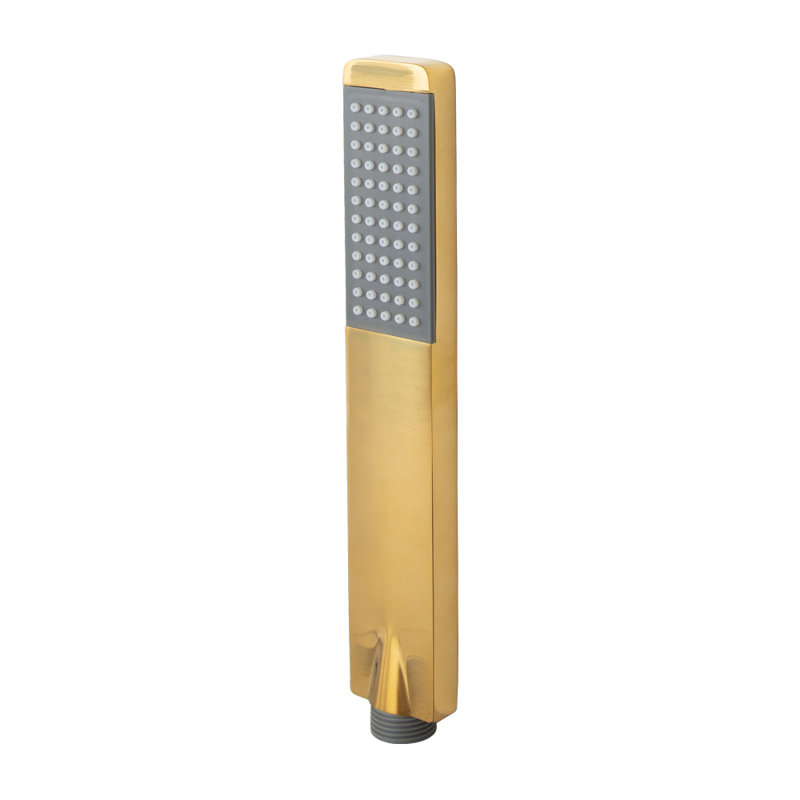 Eleganza 1861 Hand Held Shower Head, Brushed Gold