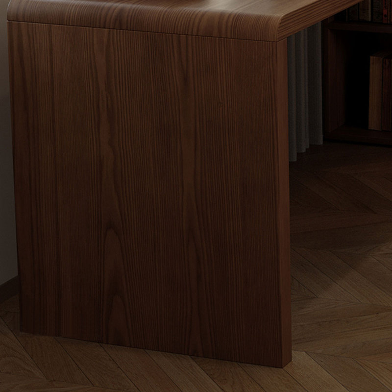 Bureaux en bois massif en L noyer clair, H 29,53 po x l 70,87 po x P 23,62 po