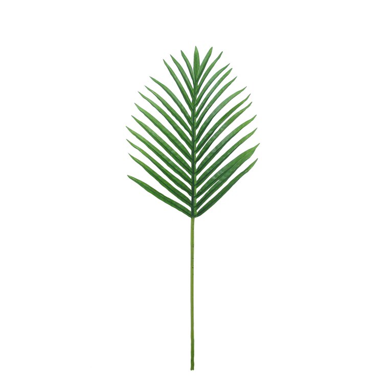 Artificial Palm Leaf Stem Tropical Areca Plant