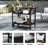 Feasto Charcoal Grill With Grill Cart