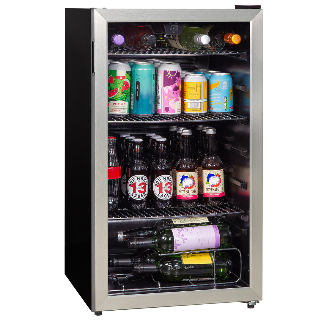 Russell Hobbs Unisex Grey Free Standing Drinks Cooler 93L W/ Temperature Control Rh48bc101ss In - Image 11