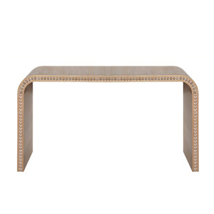 Washed White Console Table
