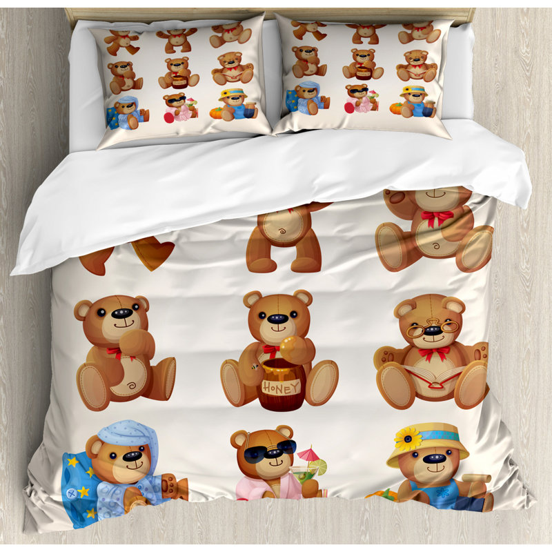 Polyester Duvet Cover, Queen Duvet Cover + 2 Shams