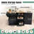 48.4" Kitchen Island With Drop Leaf And Storage Cabinet, Mobile Kitchen Rolling Bar Cart With Trash Can Cabinet And Drawer, Modern Island Table For Kitchen With Spice Rack And Towel Rack, Black-1142275049-1142275050