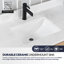 Ensemble de meuble-lavabo simple 36 po avec plateau en pierre et miroir Cloverfield-93496122-93496123