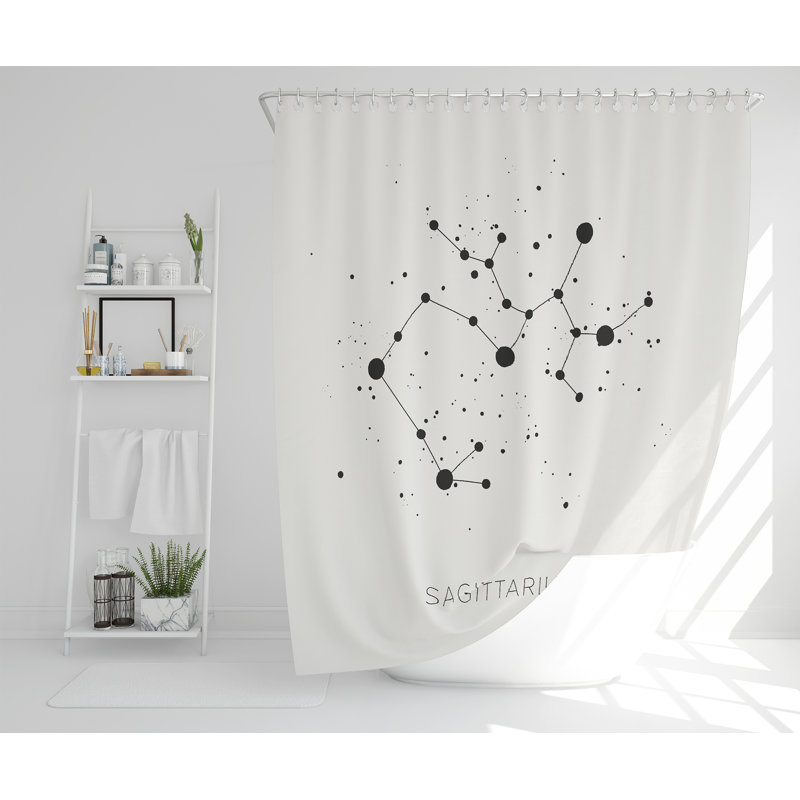 Jamyah Polyester Shower Curtain Set