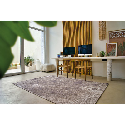 Abstract Recycled P.E.T Area Rug