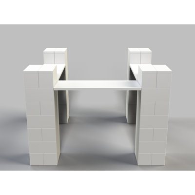 Tablettes et rayonnage à 3 côtés