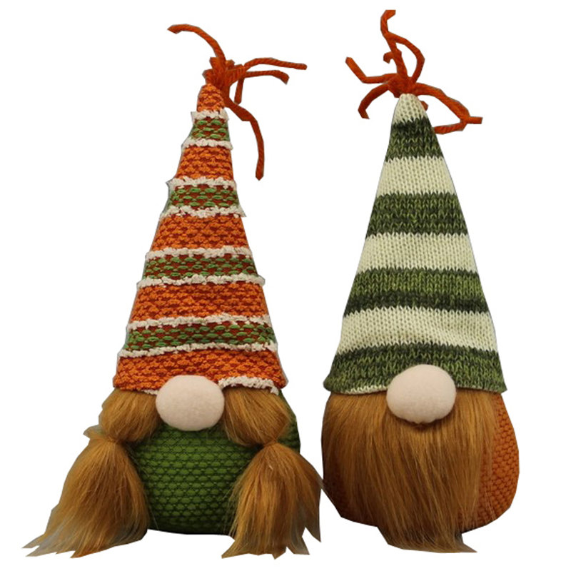 Ensemble d'ornement gnome 2 pièces