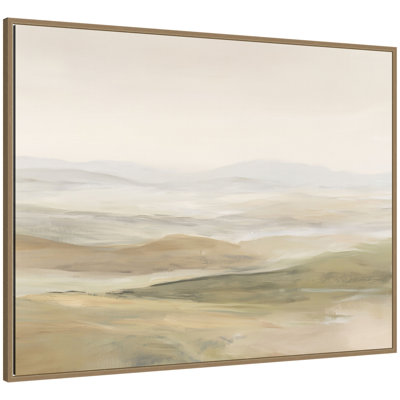 «Fading Fields IV» par Amy Lighthall, reproduction d'art sur toile encadrée