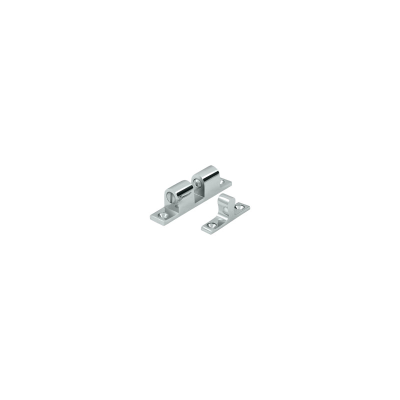 Verrou à tension sphérique 2-1 / 4 po x 1/2 po Deltana BTC20U26, Chrome poli