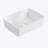 Ceramic Rectangular Above Counter White Bathroom Sink Art Basin