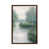 Toile avec cadre en bois brun classique est en rupture de stock