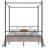 Alex-Jay Metal Canopy Bed-2109103170-2109103173