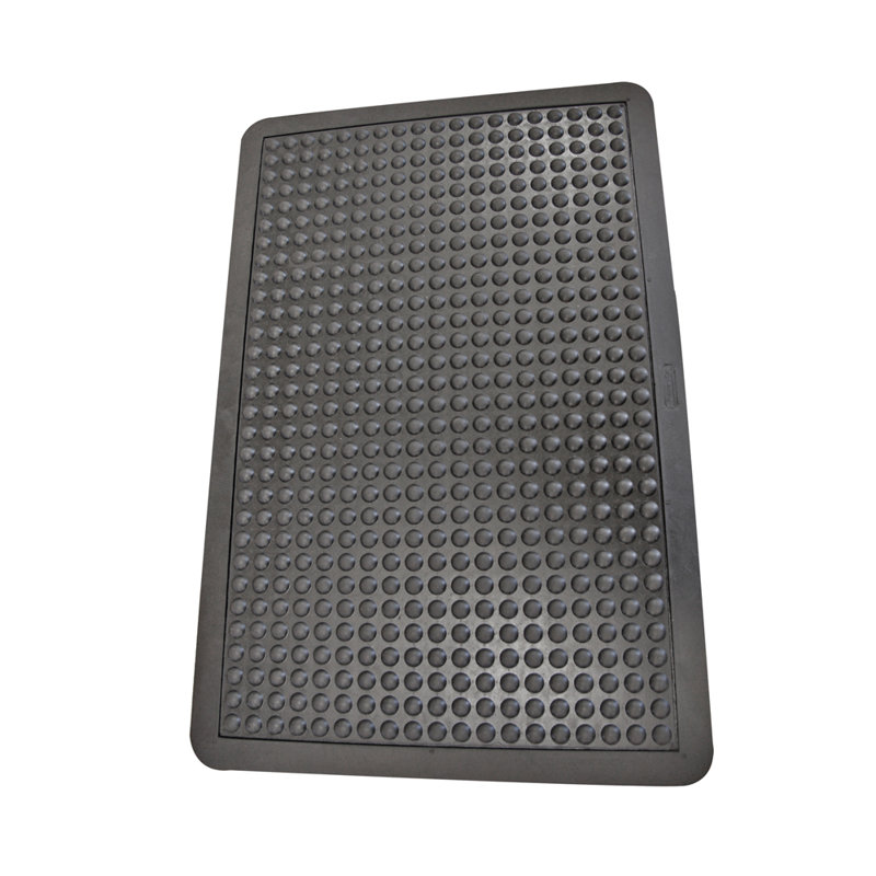 Tapis en caoutchouc 0,62 po, 3 pi x 4 pi