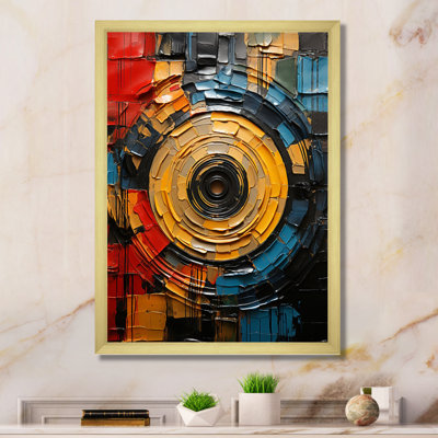 Musique sur toile, impression de mosaïque de disque vinyle