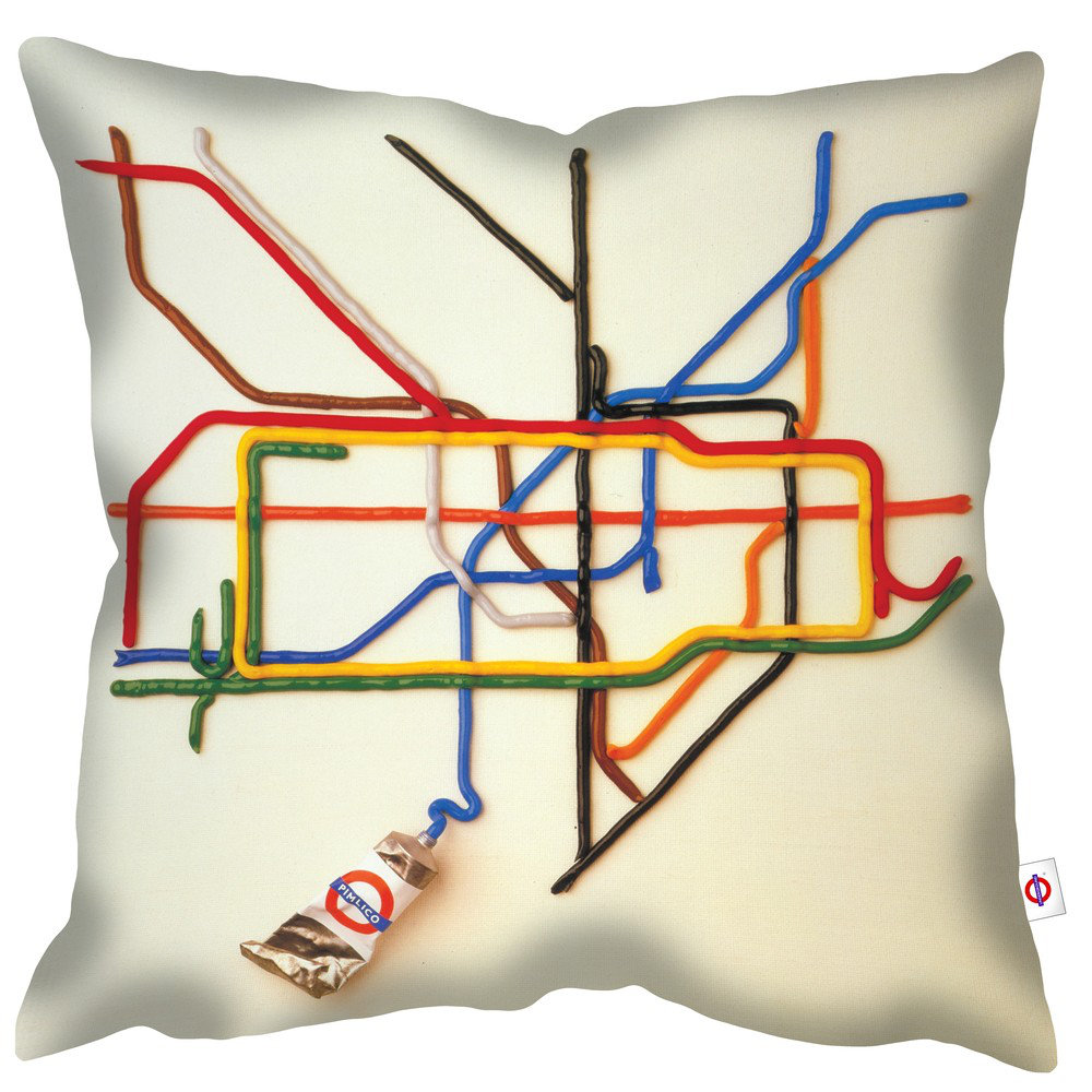 Tate by Tube - London Transport Cushion