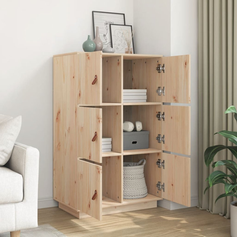 Storage Cabinet, Natural sheesam wood