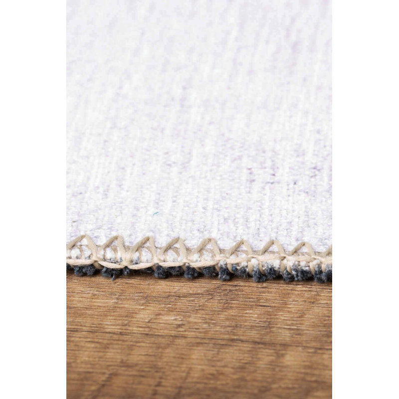 Tapis décoratif beige coloré, Rectangle 3 pi 10 po x 5 pi 3 po