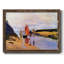 Port de Trouville par Monet - Toile tendue avec châssis rustique-1090808930-1090808943