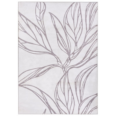 Rectangle Floral Area Rug