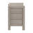 Beige 3-Drawer Nightstand with USB