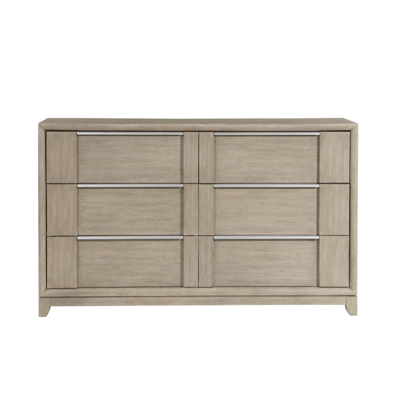 Commode double 6 tiroirs Ekon