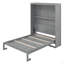 Lit escamotable double pleine grandeur avec tablettes-1738080055