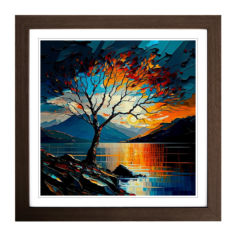 Single Picture Frame Print on Wood