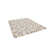 Tilly-Mae Soft low Pile Chequered Cream Rug