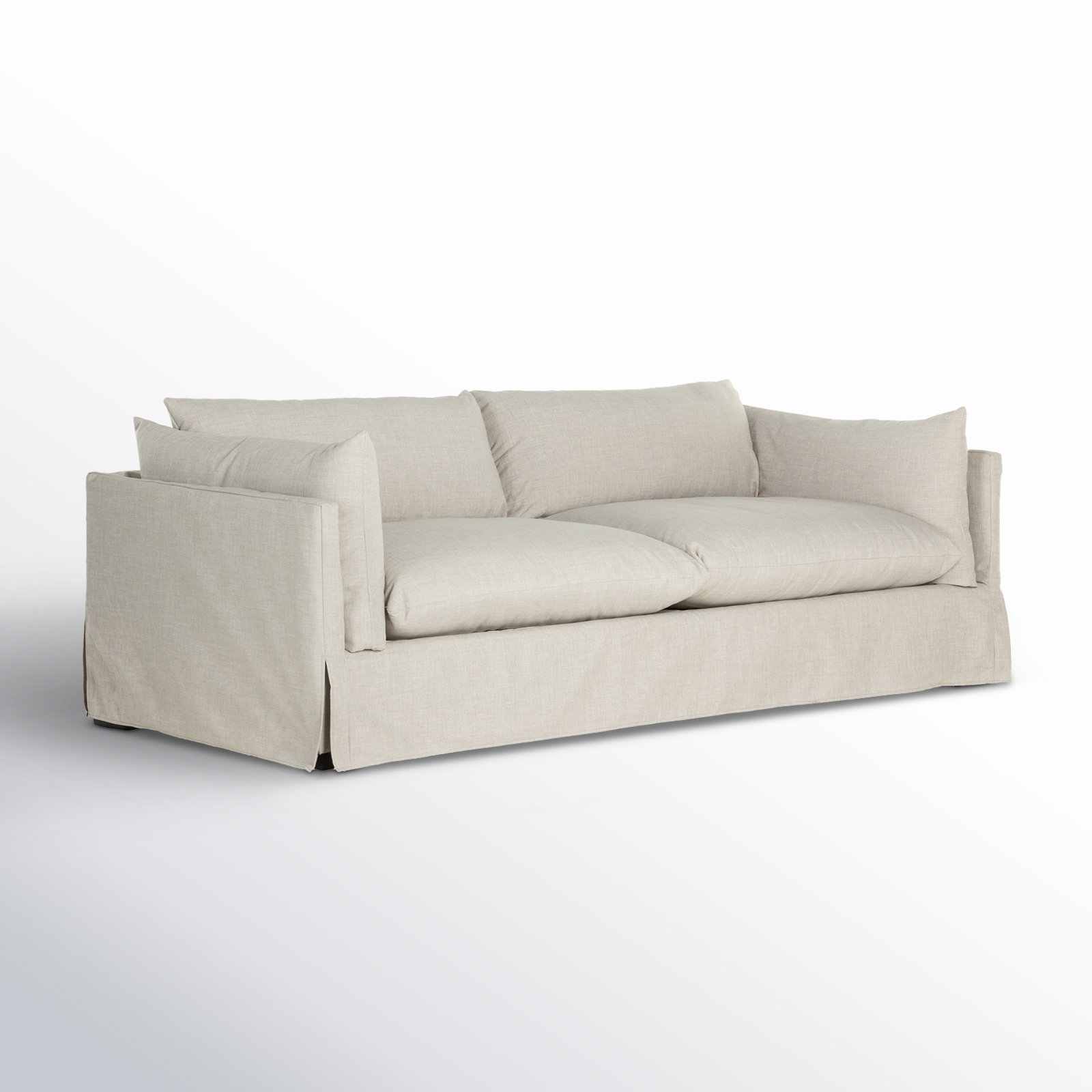 Rafferty 96.5'' Upholstered Sofa, Bennett Moon, 90.5" W x 40" D x 30" H