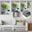 Blanc, blanc, jardin, glamour, souci, photo, souci, art mural, salon-1523761-1523771