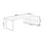 Bureaux rectangulaires en bois massif brun clair-107394638-107394640