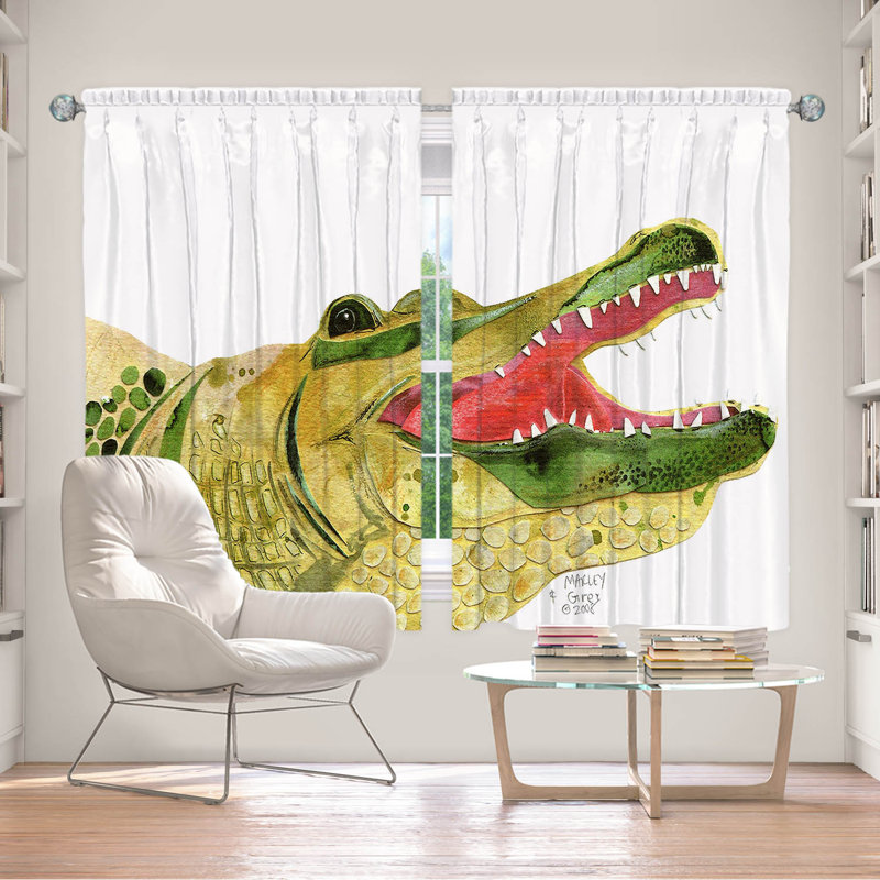 Abdulhamid Room Darkening Curtain Pair, 56" W x 78" L