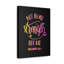 Not By My Strength But His Zechariah 4:6 - Wrapped Canvas Print-670617799