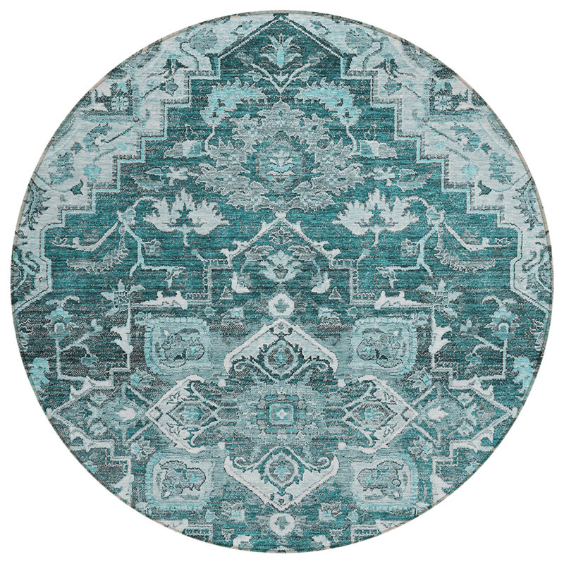 Tapis rond 8 pi