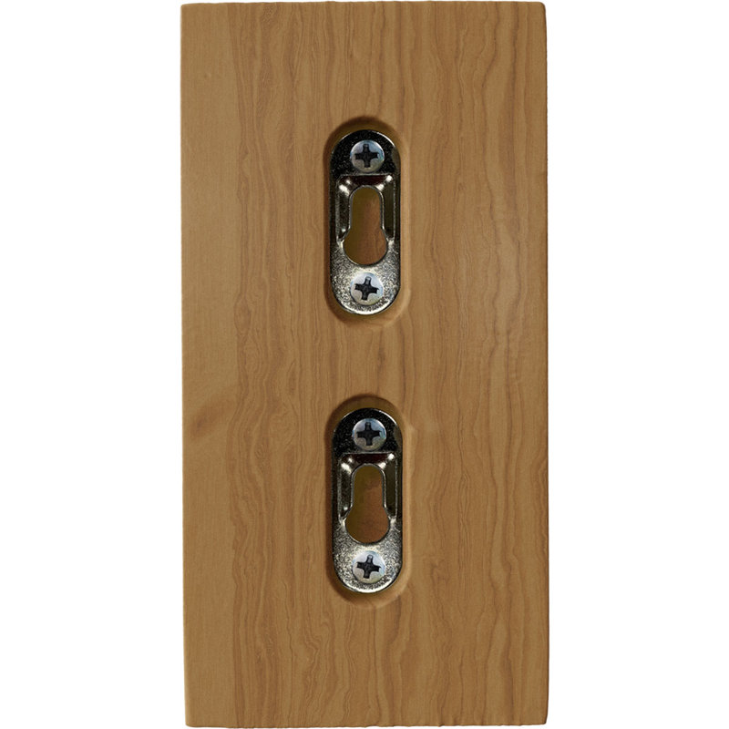 Support en bois / corbeau H 6 po x l 3 po x P 3,5 po, Cerisier