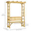 Banc de jardin en bois Evmorfia