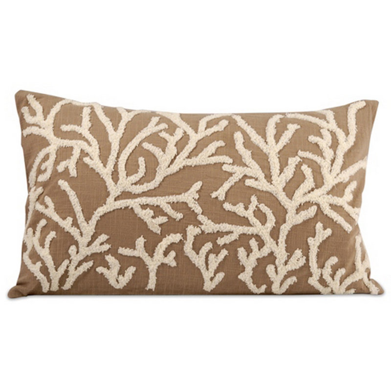 Coussin lombaire coralyn, Brun