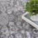 Oriental Machine Washable Cotton/Polyester Area Rug in Ivory/Olive