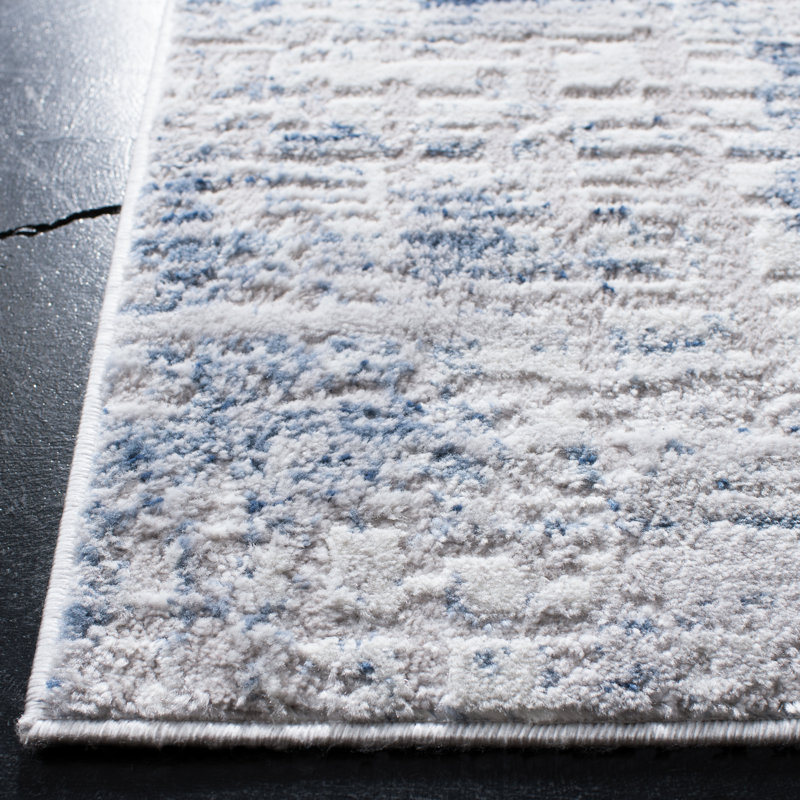 Wapakoneta Abstract Hand Woven Area Rug, Square 201 cm