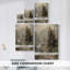 Paysage rétro - impression sur toile tendue-462868765