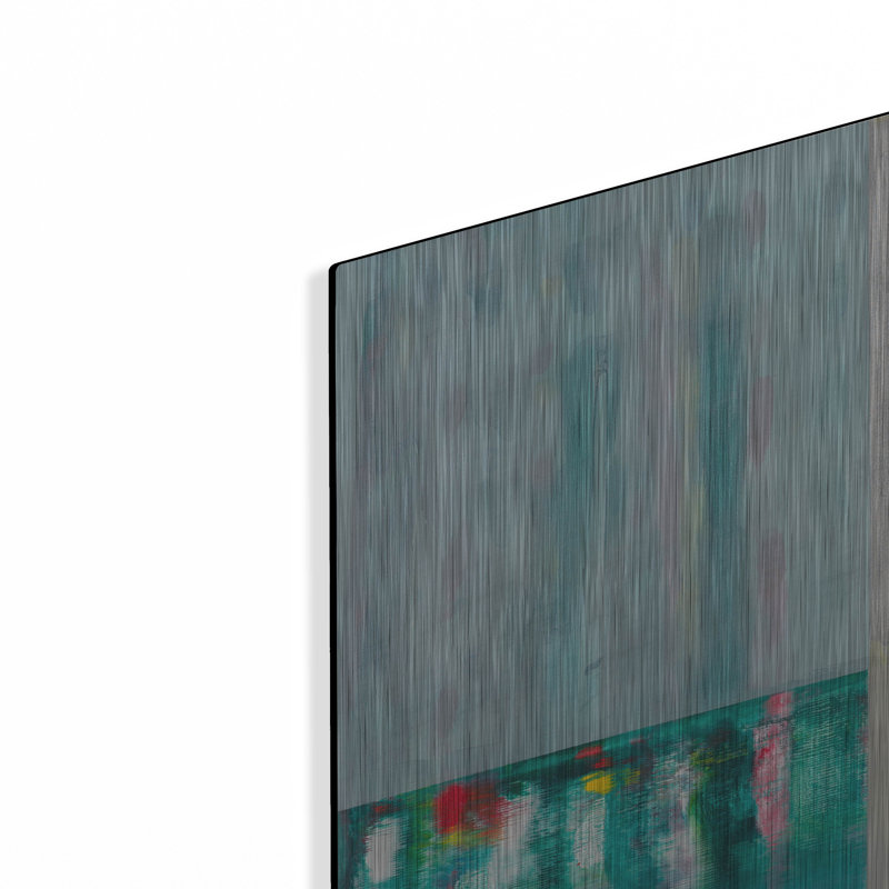 Orren Ellis «Color Storm Harmony» par Hooshang Khorasani, art mural en métal, H 24 po x l 24 po
